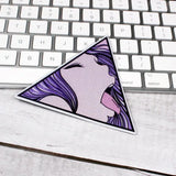 Anime Girl Lick Sticker Decal