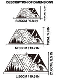 Sea to Sky Ocean Mountain Adventure Sticker Decal