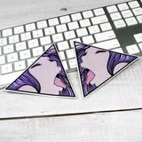 Anime Girl Lick Sticker Decal