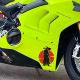 Samurai Spirit Silhouette Decal Sticker