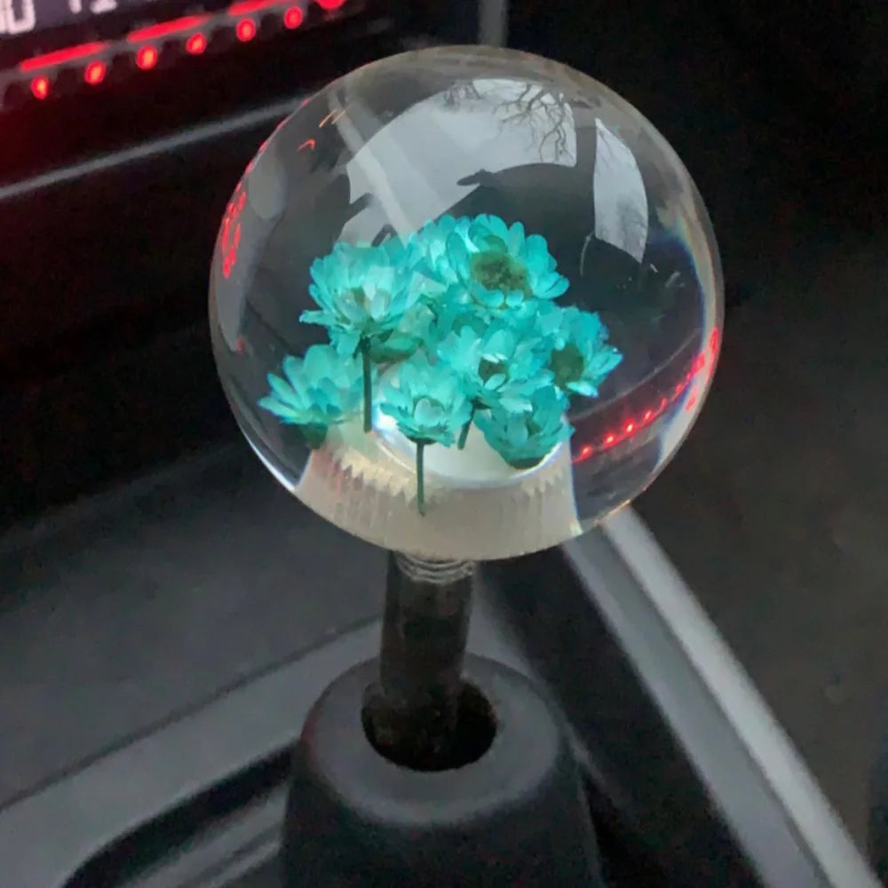 Round Suichuuka Flower Shift Knob - Top JDM Store