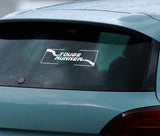 TOUGE RUNNER Car Sticker Decal
