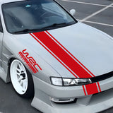 WRC Full Car Racing Stripes Decal Set