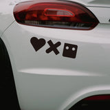 Game of Love Car Sticker Decal