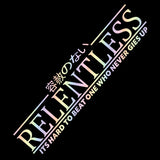RELENTLESS Car Windshield Banner Sticker
