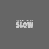 Sorry I'm So SLOW Snail Car Sticker