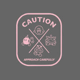 CAUTION APPROACH CAREFULLY Sticker Decal