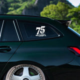 MOON 75th Anniversary Hot Rodding JDM Car Sticker