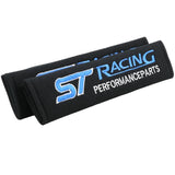 ST Racing seat belt pads, ST Racing seat belt covers, jdm seat belt pads, jdm seat belt covers, momo shoulder pads, seat belt cover jdm, seatbelt covers, car seat strap covers, seat belt cushion, seat belt shoulder pad, seat belt protector, car seat belt cover