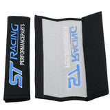 ST Racing seat belt pads, ST Racing seat belt covers, jdm seat belt pads, jdm seat belt covers, momo shoulder pads, seat belt cover jdm, seatbelt covers, car seat strap covers, seat belt cushion, seat belt shoulder pad, seat belt protector, car seat belt cover