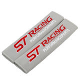 ST Racing seat belt pads, ST Racing seat belt covers, jdm seat belt pads, jdm seat belt covers, momo shoulder pads, seat belt cover jdm, seatbelt covers, car seat strap covers, seat belt cushion, seat belt shoulder pad, seat belt protector, car seat belt cover