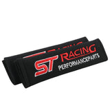 ST Racing seat belt pads, ST Racing seat belt covers, jdm seat belt pads, jdm seat belt covers, momo shoulder pads, seat belt cover jdm, seatbelt covers, car seat strap covers, seat belt cushion, seat belt shoulder pad, seat belt protector, car seat belt cover