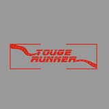 TOUGE RUNNER Car Sticker Decal