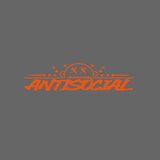 ANTISOCIAL X.X Windshield Decal Banner Sticker