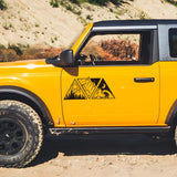 Sea to Sky Ocean Mountain Adventure Sticker Decal