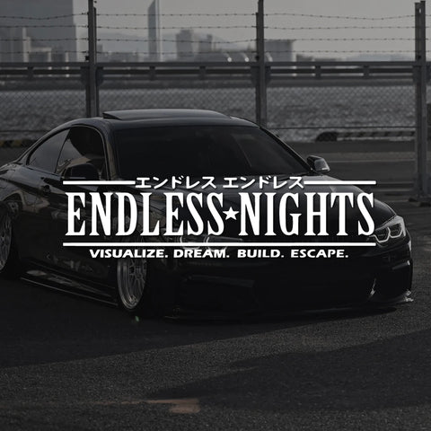 ENDLESS NIGHTS Car Tuner Sticker Decal