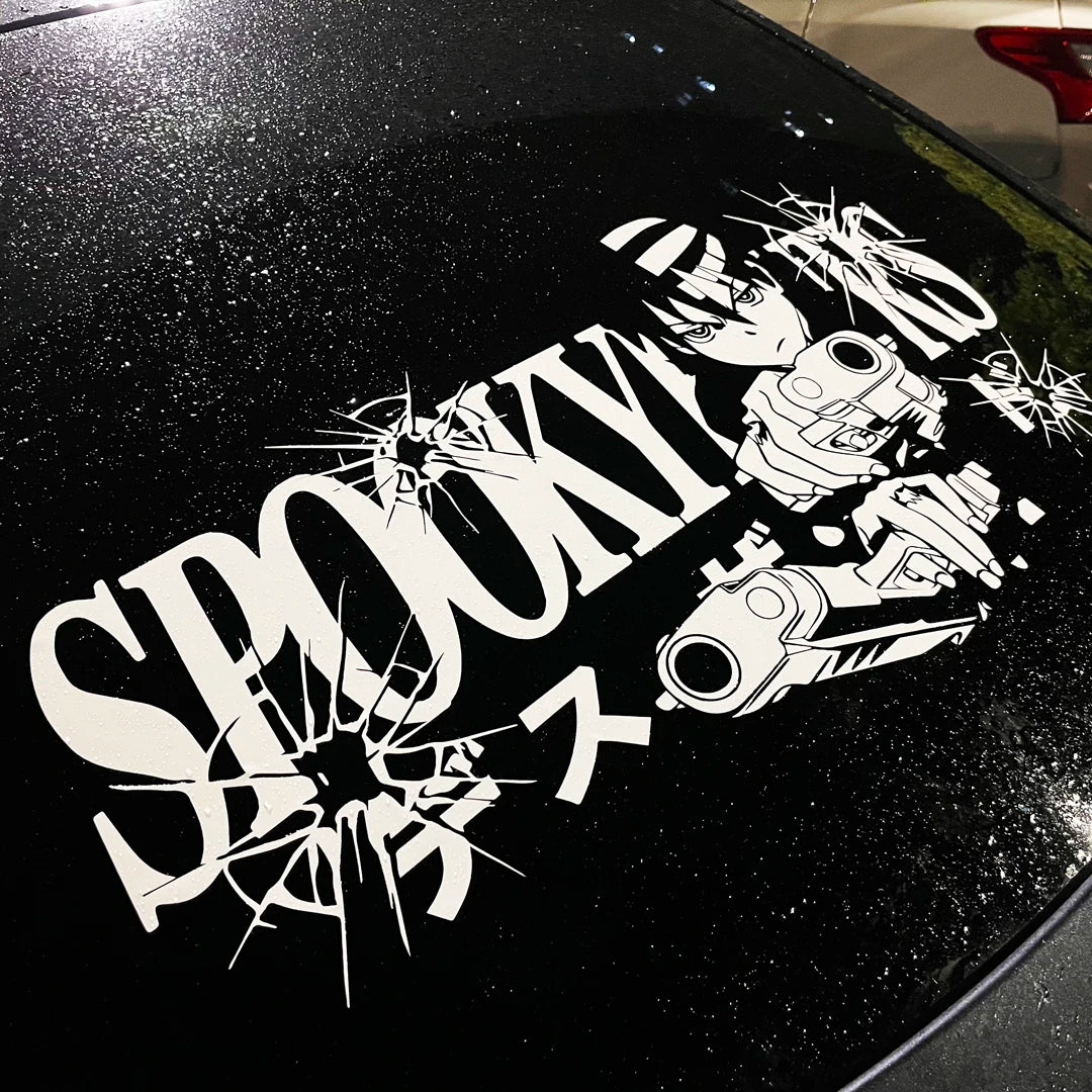 SPOOKYHOURS JDM Anime Car Sticker – Top JDM Store
