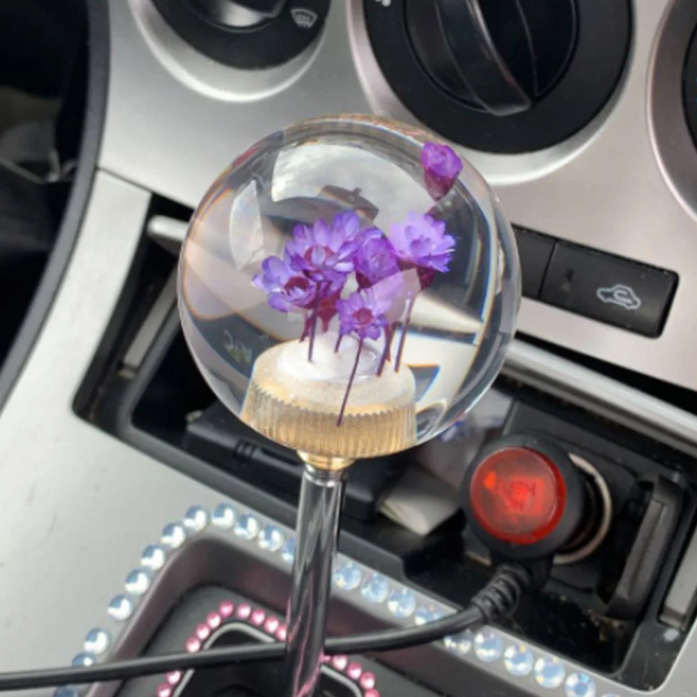 Round Suichuuka Flower Shift Knob - Top JDM Store