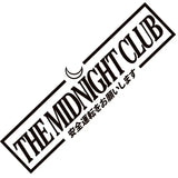 THE MIDNIGHT CLUB Windshield Banner Sticker