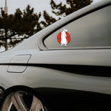 Samurai Spirit Silhouette Decal Sticker