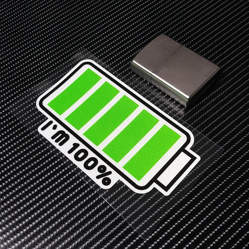 Battery Level Sticker Decal - Top JDM Store