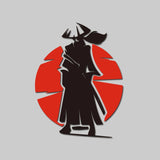 Samurai Spirit Silhouette Decal Sticker