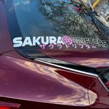 SAKURA DRIFTERS Kanji Car Sticker Decal