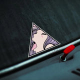 Anime Girl Lick Sticker Decal