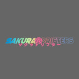 SAKURA DRIFTERS Kanji Car Sticker Decal