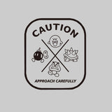 CAUTION APPROACH CAREFULLY Sticker Decal