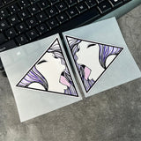 Anime Girl Lick Sticker Decal