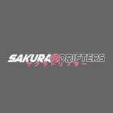SAKURA DRIFTERS Kanji Car Sticker Decal
