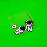 Astronaut Love Sticker Decal