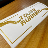 TOUGE RUNNER Car Sticker Decal