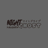 NIGHT GHOST FUKUSHIMA JDM Car Sticker Decal