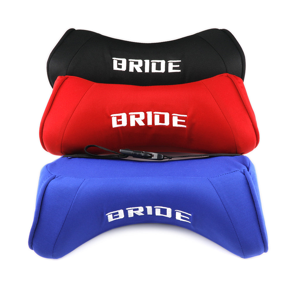 thumbnail image 2 of Pair Of JDM Bride Gradation Headrest Pillows – Fabric Racing Seat Material 2 of 6