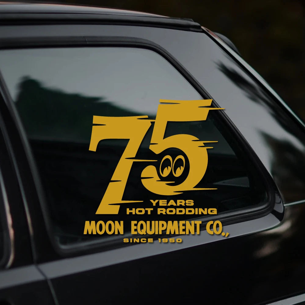 MOON 75th Anniversary Hot Rodding JDM Car Sticker – Top JDM Store