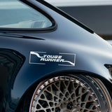 TOUGE RUNNER Car Sticker Decal