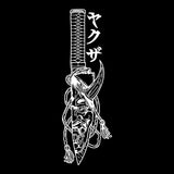 Oni Mask Tanto Dagger Windshield Sticker