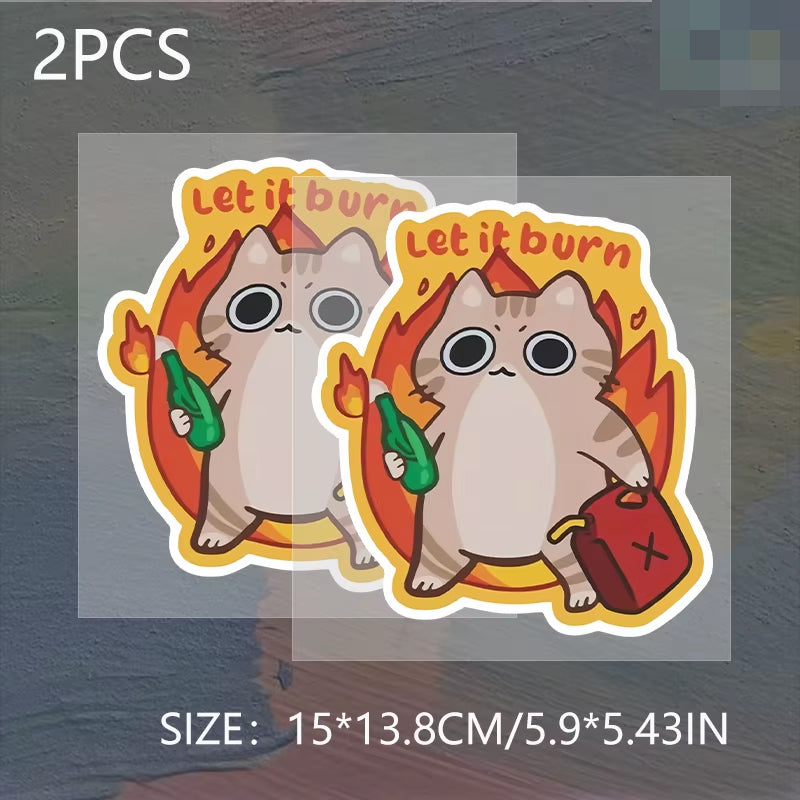 Let it Burn Sticker Decal – Top JDM Store