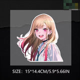 Anime Beautiful Youth Girl Sticker Decal