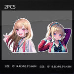 Anime Beautiful Youth Girl Sticker Decal