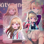 Anime Beautiful Youth Girl Sticker Decal