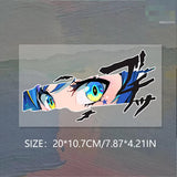 Anime Look Sticker Decal