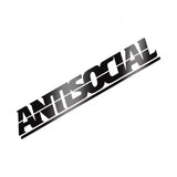 ANTISOCIAL Car Windshield Sticker Decal