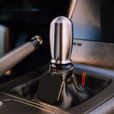 Chubby Buddy weighted shift knob in Brushed Silver and Neo-Chrome finishes