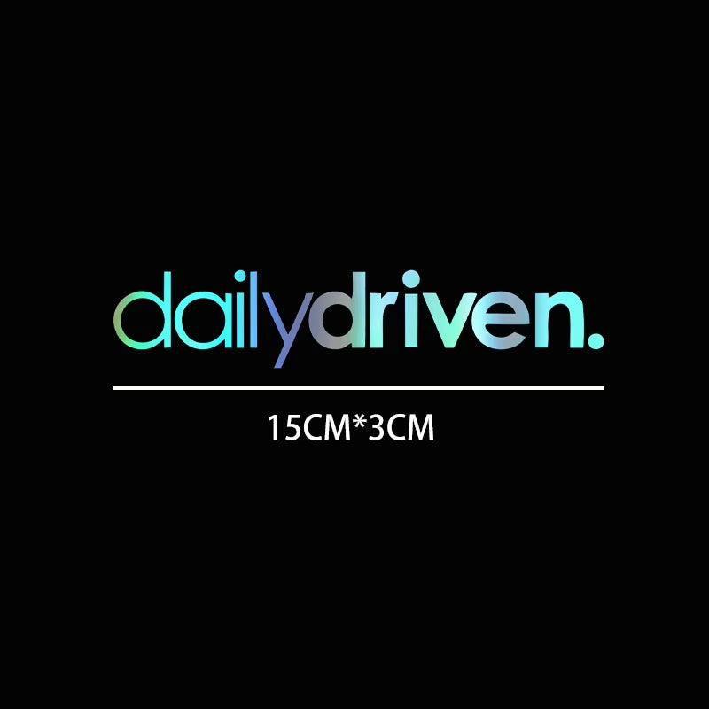 Daily Drive Sticker dailydriven. Sticker Decal – Top JDM Store