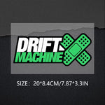Drift Machine Sticker Decal