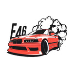 E46 Drifting Sticker