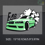 E46 Drifting Sticker
